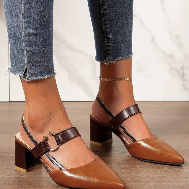 High Heel Ankle Strap Sandals for Women