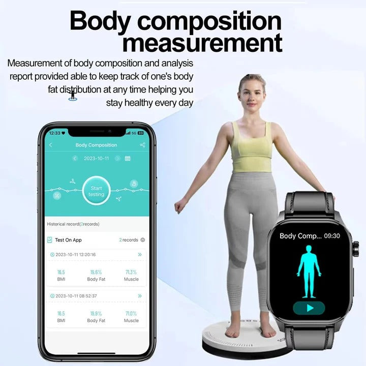 Easy Fitness Tracker Watch for Seniors