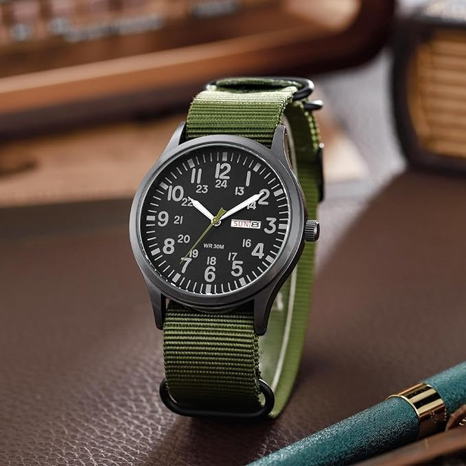 Rugged Water Resistant Men's Sports Watch