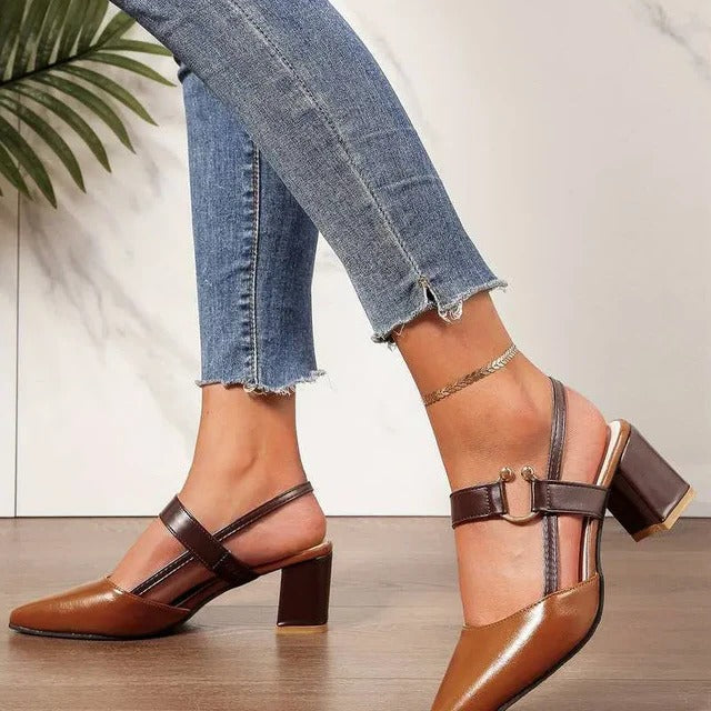 High Heel Ankle Strap Sandals for Women