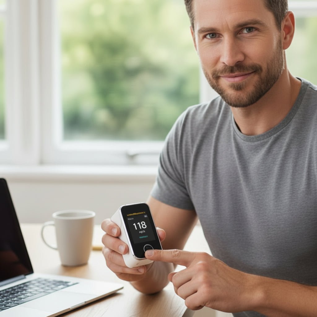 Smart Finger Oxygen Monitor with Rapid Results | Non-Invasive Health Insights for Daily Monitoring