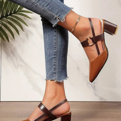 High Heel Ankle Strap Sandals for Women
