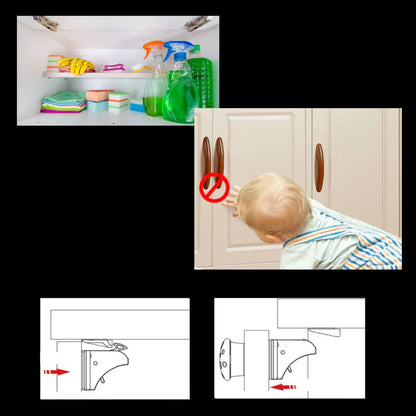 Baby Proof Magnetic Locks for Cabinets