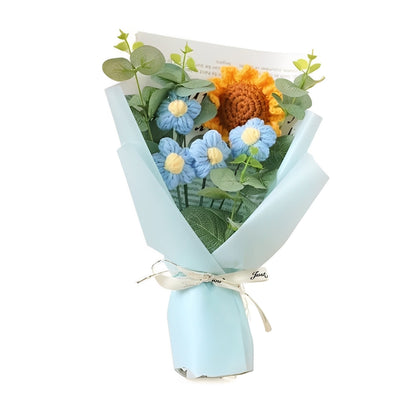 Beautiful Floral Crochet Flower Gift Arrangement