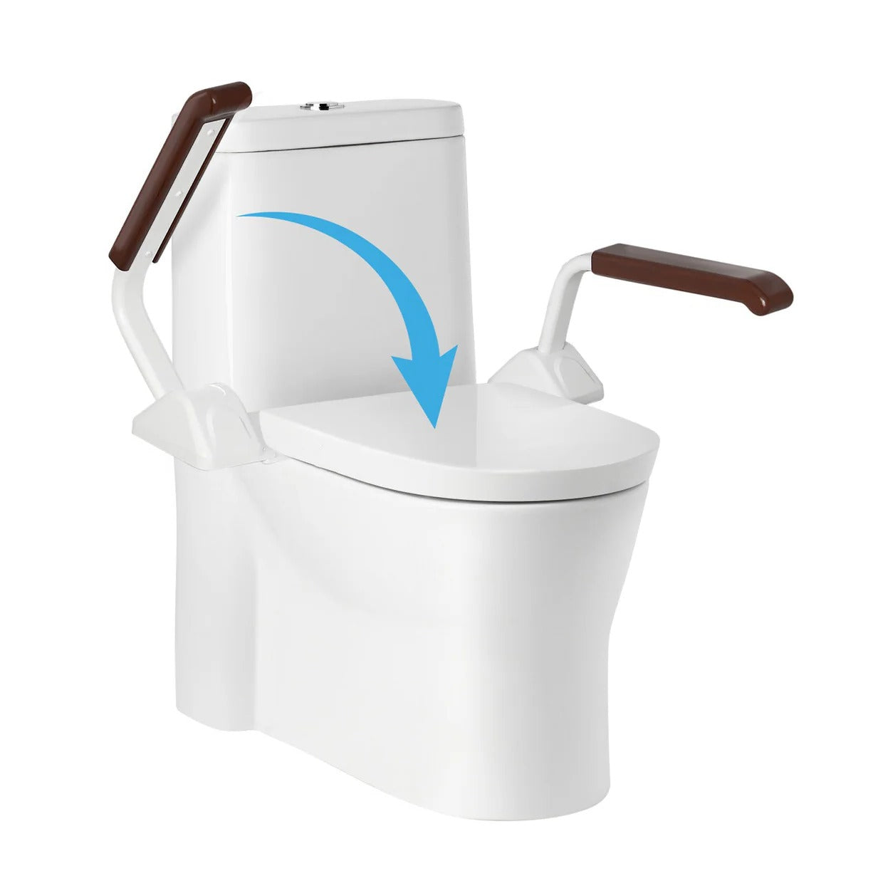 Sturdy Bathroom Grab Bar with Support Handles