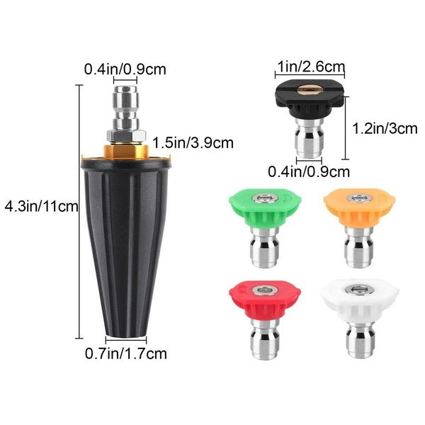High Pressure Power Washer Spray Nozzle Tip