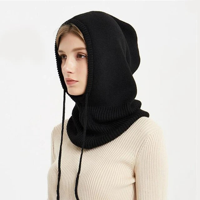 Warm Cozy Cashmere Beanie Hat with Soft Ribbed Cuff - Ortekor