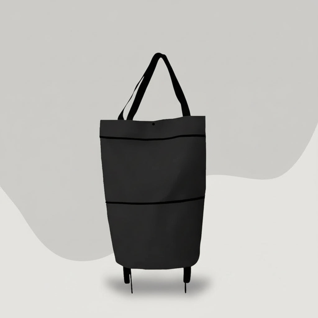 Collapsible Grocery Cart with Smooth Wheels