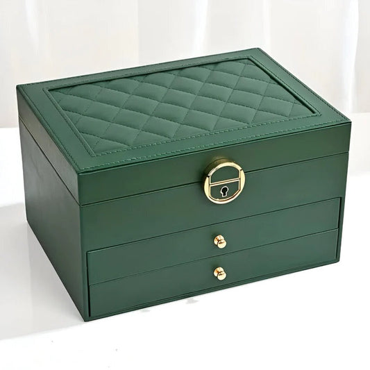 Stackable Jewelry Storage Case with Multiple Compartments - Ortekor
