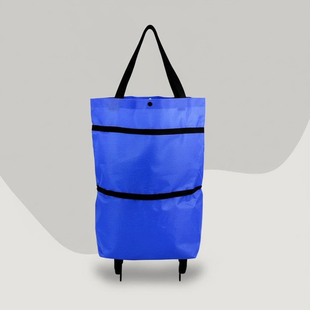 Collapsible Grocery Cart with Smooth Wheels