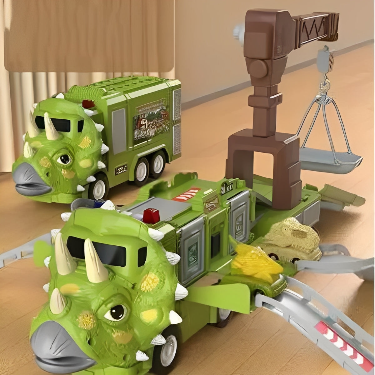Fun Kids 2-in-1 Dino Vehicle Toy