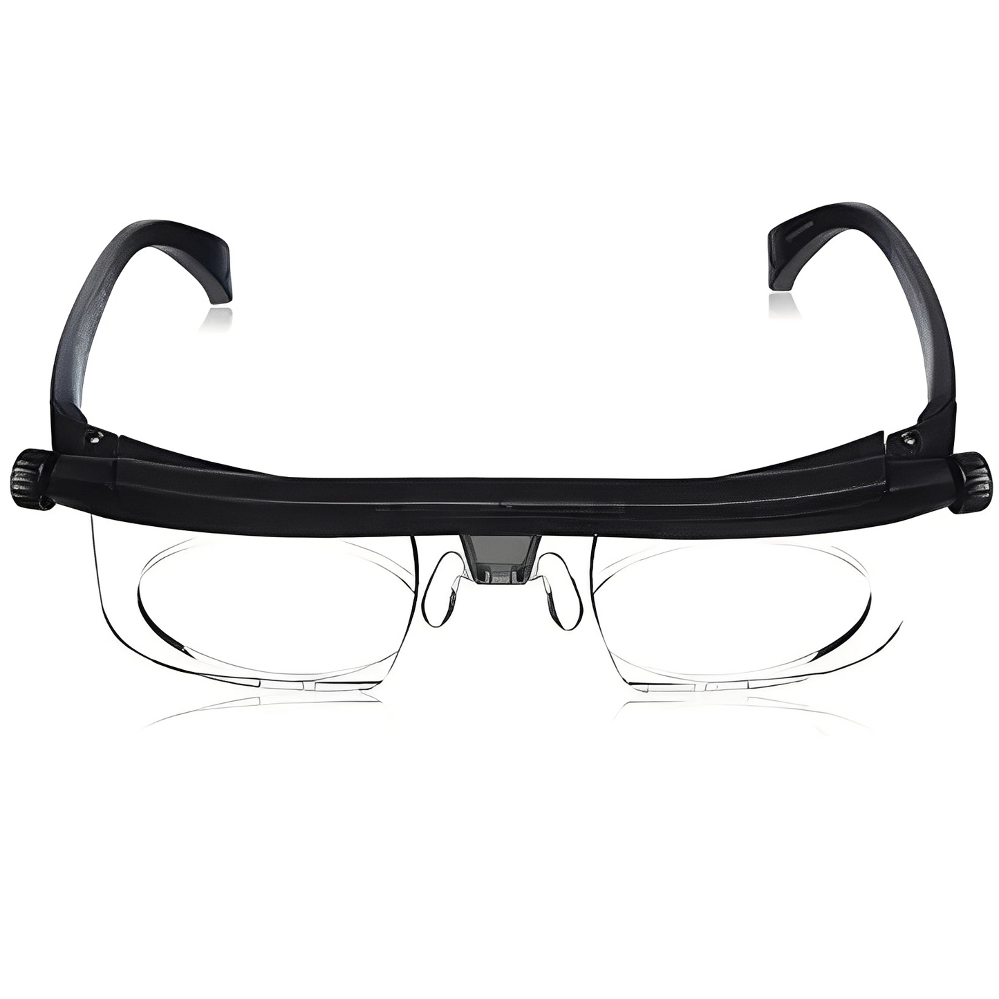 Prescription Free Reading Glasses with Easy Focus Control - Ortekor