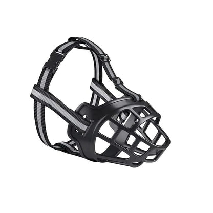 Comfortable Pet Muzzle with Flexible Fitting Straps