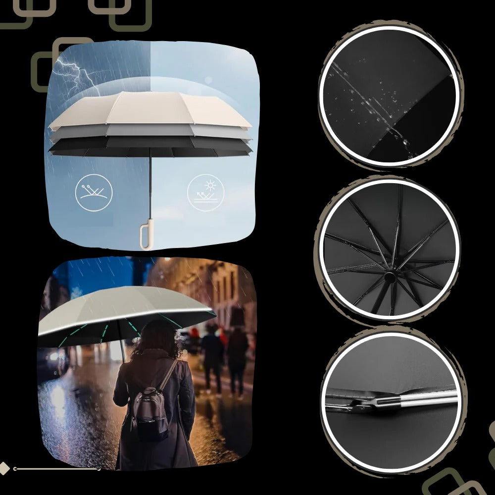 Waterproof Compact Storm Umbrella