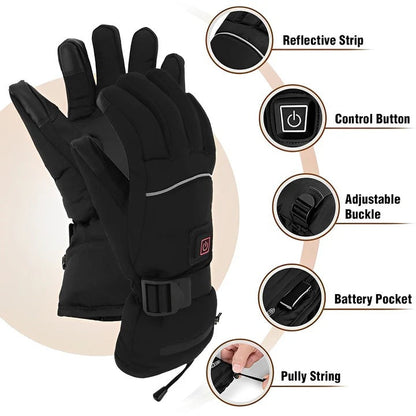 Warm Rechargeable Gloves for Cold Weather