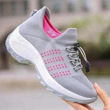 Comfortable Running Shoes with Lightweight Cushioning and Airy Mesh