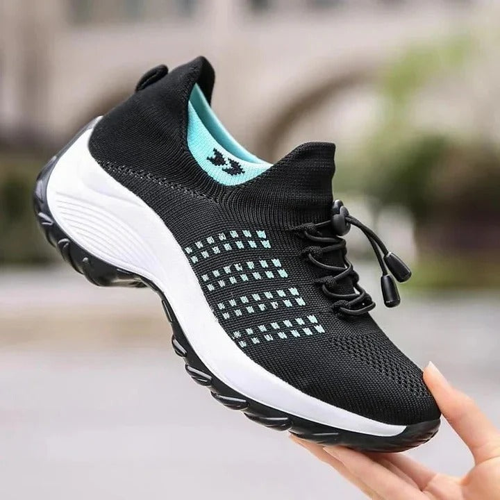 Comfortable Running Shoes with Lightweight Cushioning and Airy Mesh