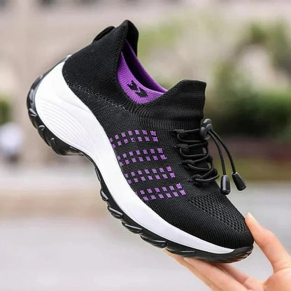Comfortable Running Shoes with Lightweight Cushioning and Airy Mesh