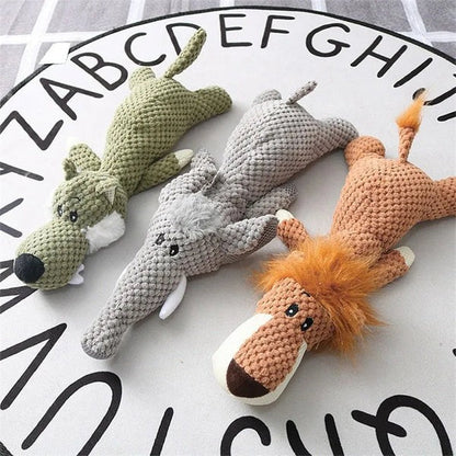 Soft Cuddly Pet Toy and Durable Playmate