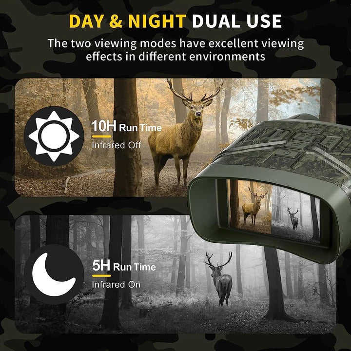 Clear Night Vision Infrared Binoculars
