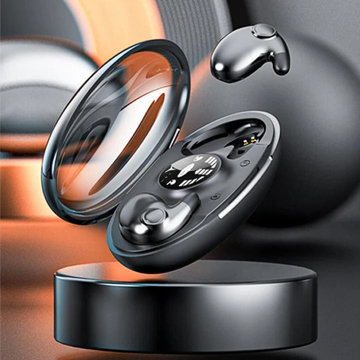 Compact Bluetooth Earbuds with Mic and Charger Case