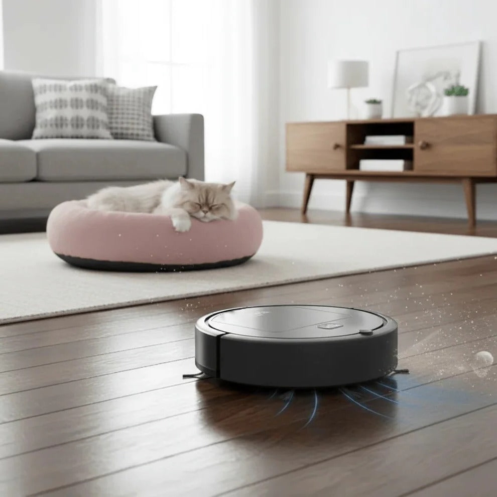 Automatic Pet Hair Vacuum with HEPA Filter