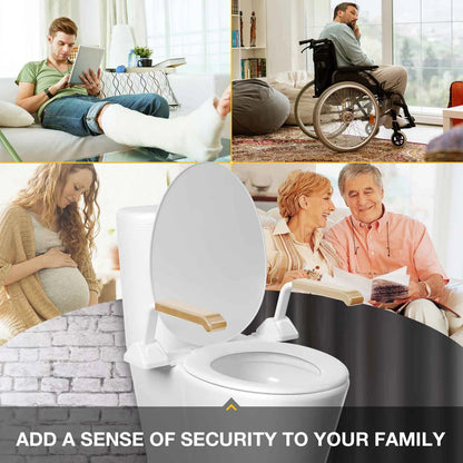 Sturdy Bathroom Grab Bar with Support Handles