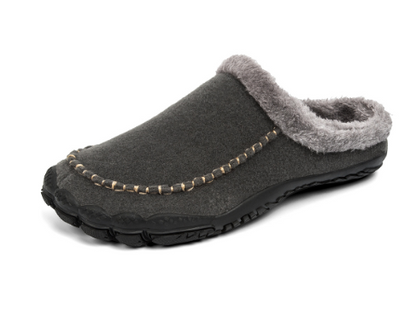 Men's Memory Foam Slippers with Anti-Slip Sole – Plush Lined Indoor House Shoes for Warmth & Comfort