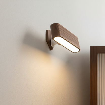 Magnetic Swivel Wall Light with 360° Rotation & Touch Dimmer – Rechargeable Cordless Reading Lamp for Bedroom, Living Room & Home Office