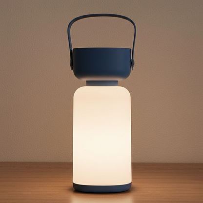 Waterproof Portable LED Cylinder Table Lamp – Rechargeable Cordless Outdoor Light for Patio, Deck & Garden