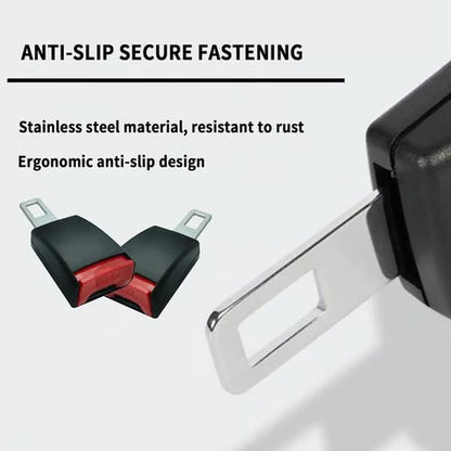 BuckleEase | Car Seat Belt Extender with Quick Click Setup | Universal Fit for Comfort and Safety
