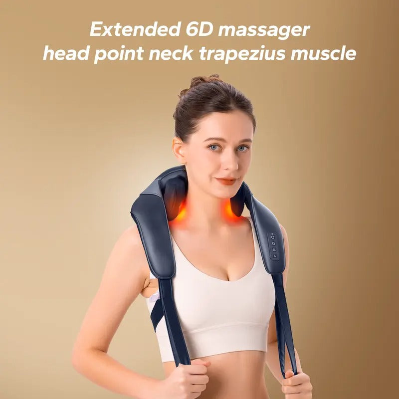 Relaxing Shiatsu Neck and Shoulder Massager with Heat