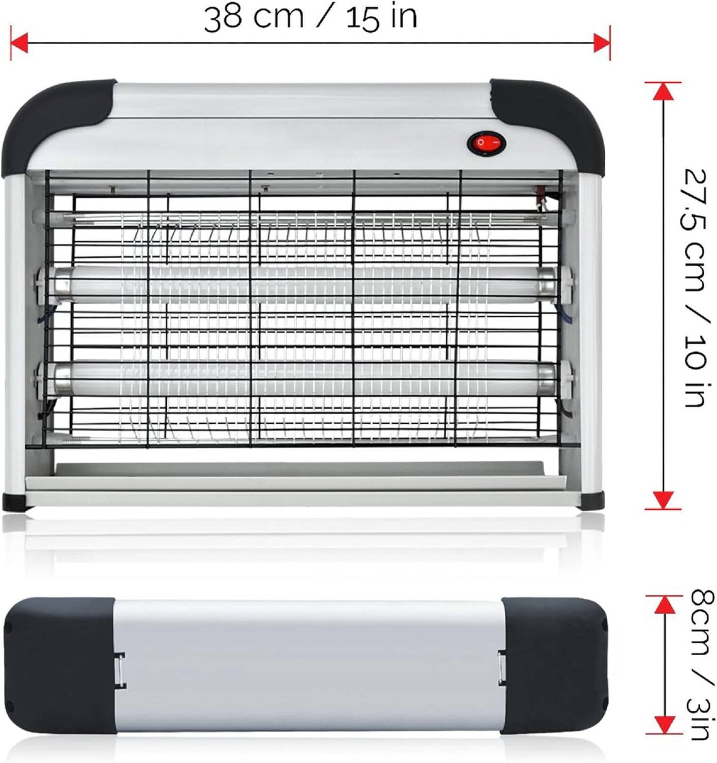 Effective Insect Killer with 20W UV Light Trap