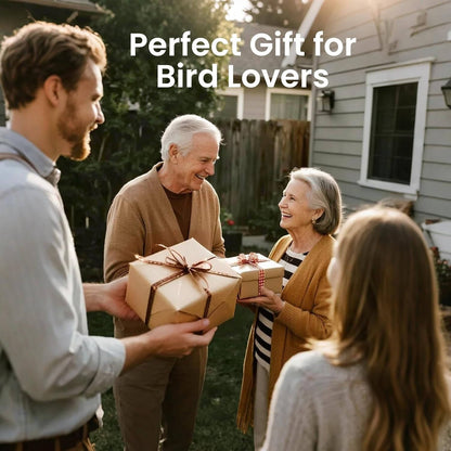 Wireless Bird Feeder Cam with Solar 2K Video