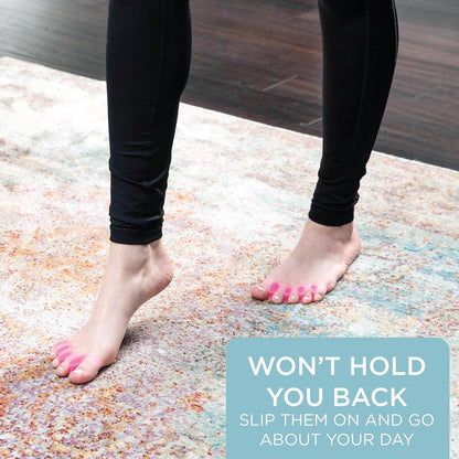 Soft Gel Toe Spacers for Foot Pain Relief