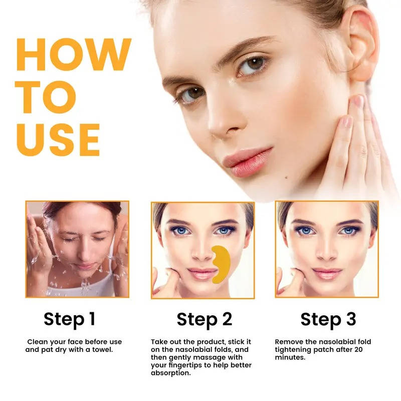 Moisturizing Face Patches for Wrinkles, 10 Pack