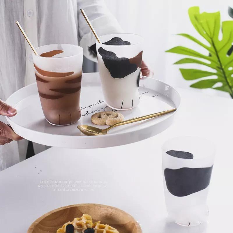 Feline Paw Glass Cups