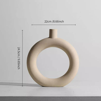 SereneStone™ - Contemporary Ceramic Vase Set