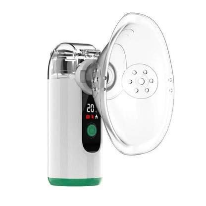 Compact USB Rechargeable Mist Inhaler with Digital Display