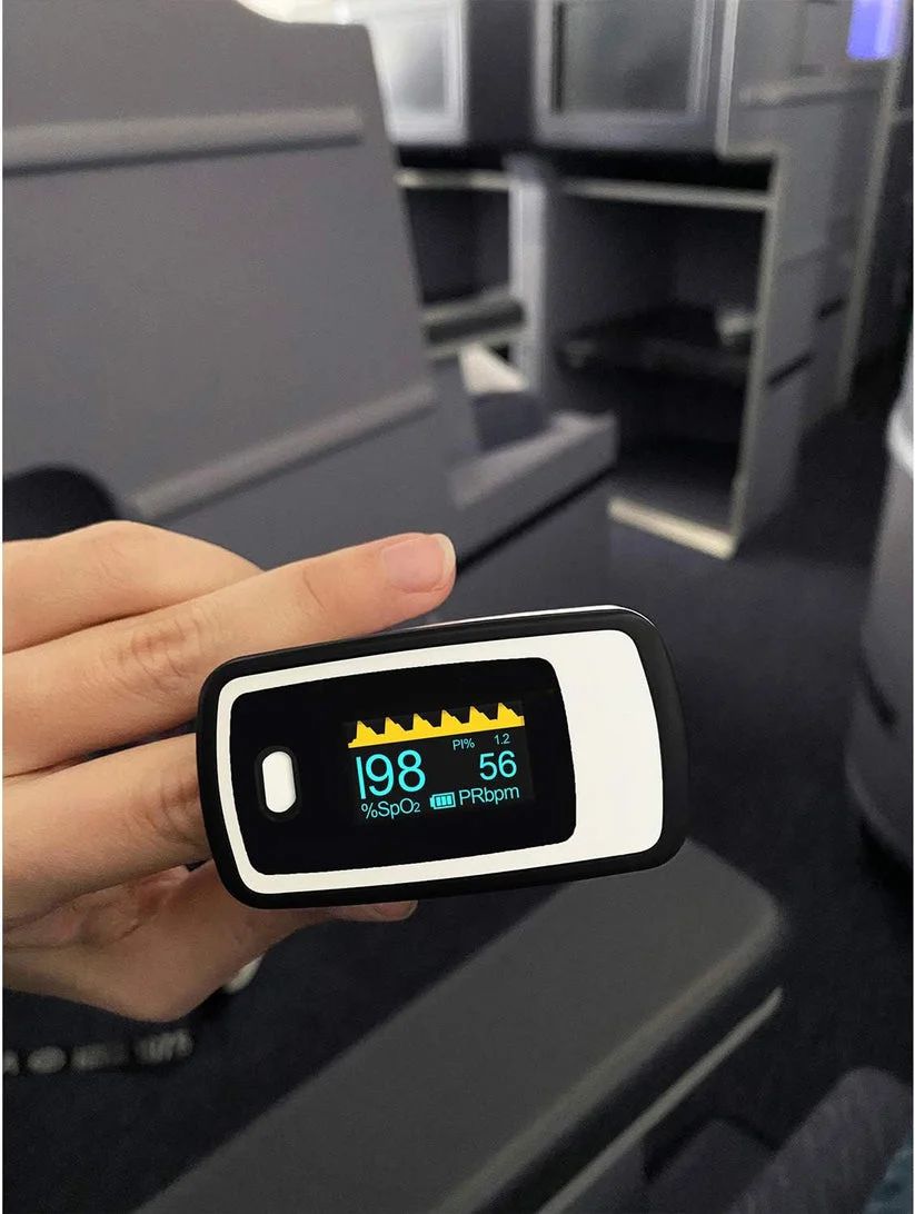 UltraLite | Pulse Oximeter with One-Button Operation | Compact Oxygen Monitor for Quick Health Checks