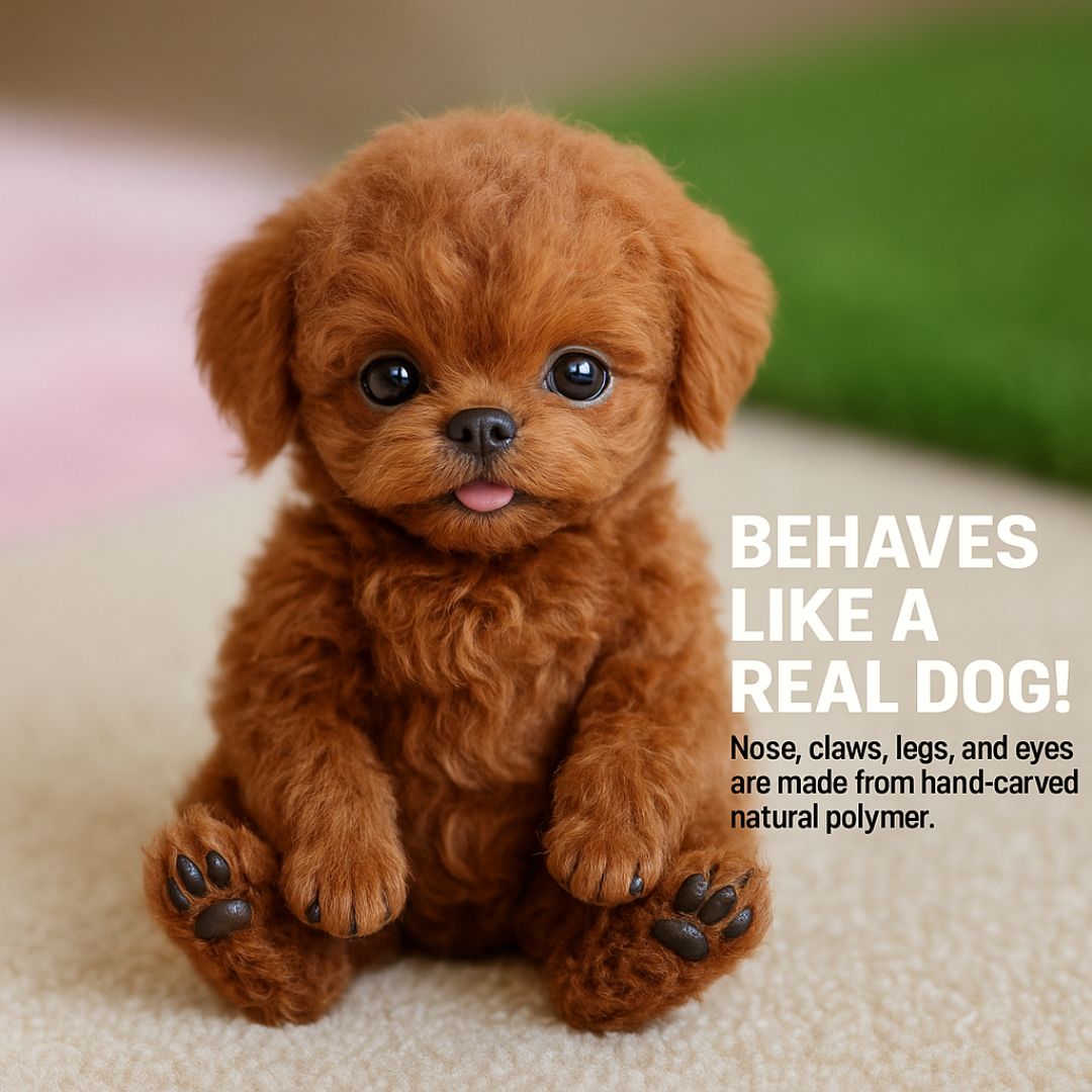 Touch-Activated Electronic Dog Toy with Motion & Sound Response for Kids