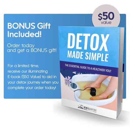Ionic Foot Spa System for Home Wellness and Relaxation – Professional Detox Bath with Array