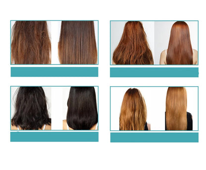 Protein-Infused Hair Smoothing Treatment for Frizz Control & Damage Repair – Works on Curly Thick Color-Treated Hair – At-Home Salon Formula
