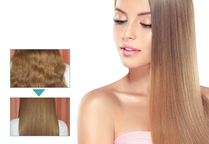 Protein-Infused Hair Smoothing Treatment for Frizz Control & Damage Repair – Works on Curly Thick Color-Treated Hair – At-Home Salon Formula