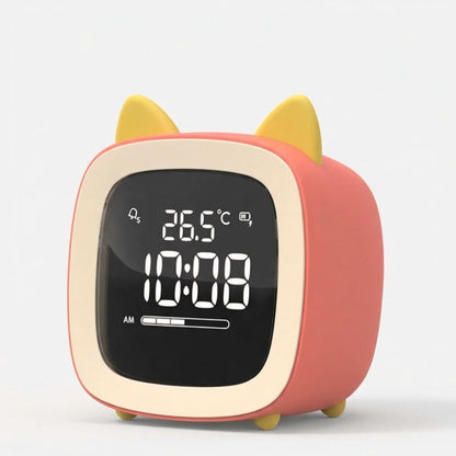 SNOOZETAIL – Animal LED Alarm Clock Night Light for Peaceful Bedtimes