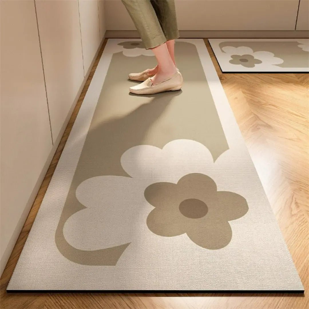 Kinetic Kitchen Mat - Anti-Fatigue, Absorbent Non-Slip Surface