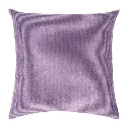 Ribbed Velvet-Look Pillow Cover Square Throw Cushion Case Soft Textured Home Decor for Couch Sofa Bedroom Living Room
