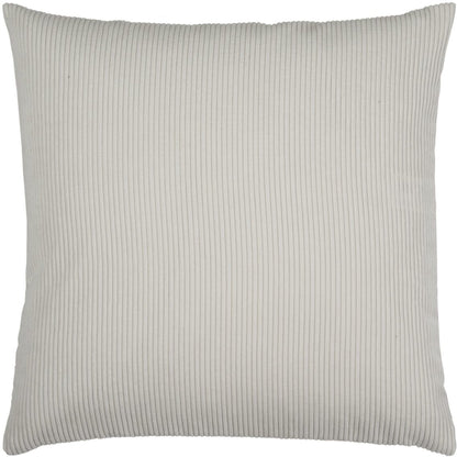 Ribbed Velvet-Look Pillow Cover Square Throw Cushion Case Soft Textured Home Decor for Couch Sofa Bedroom Living Room