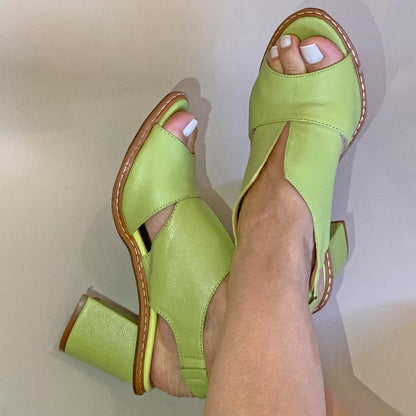 Women's Block Heel Open Toe Sandals for Work & Special Occasions Cushioned Footbed Stable Heel Dressy Evening Shoe