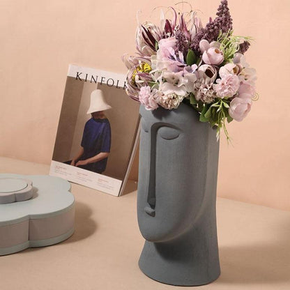 Genevieve Abstract Face Vessels